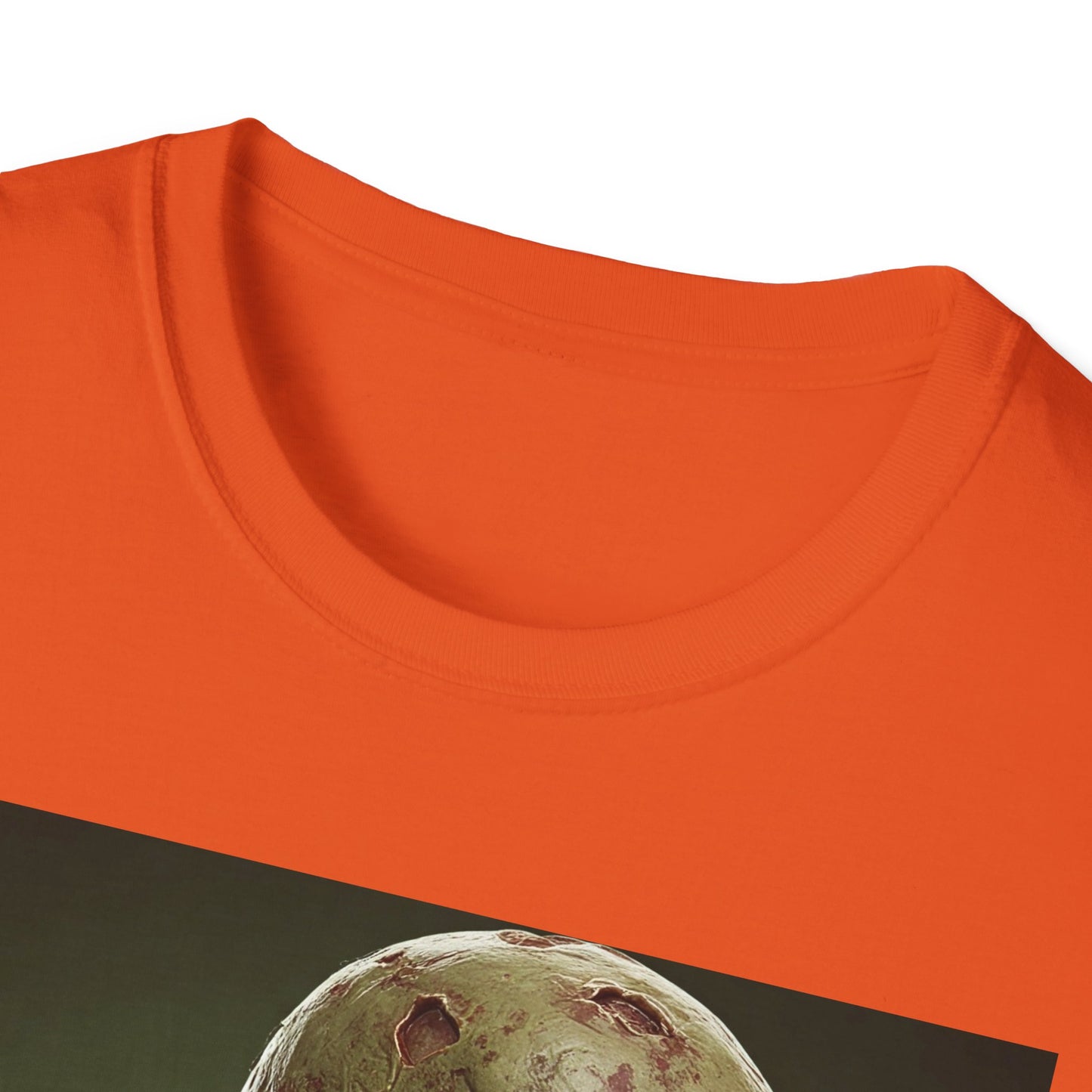 Zombie Graphic Unisex Softstyle T-Shirt - Perfect for Halloween and Horror Fans