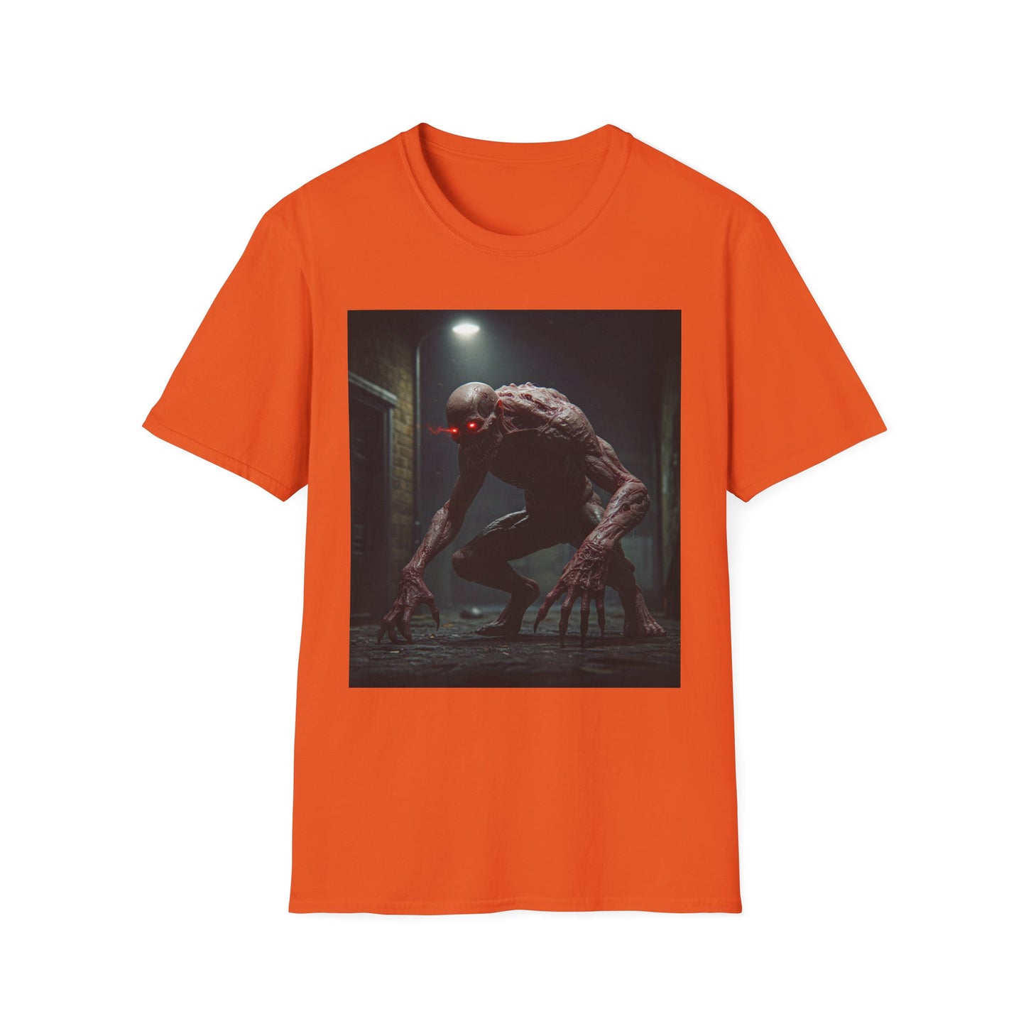 Apocalyptic Portrait Tee, bold, decaying zombie graphic