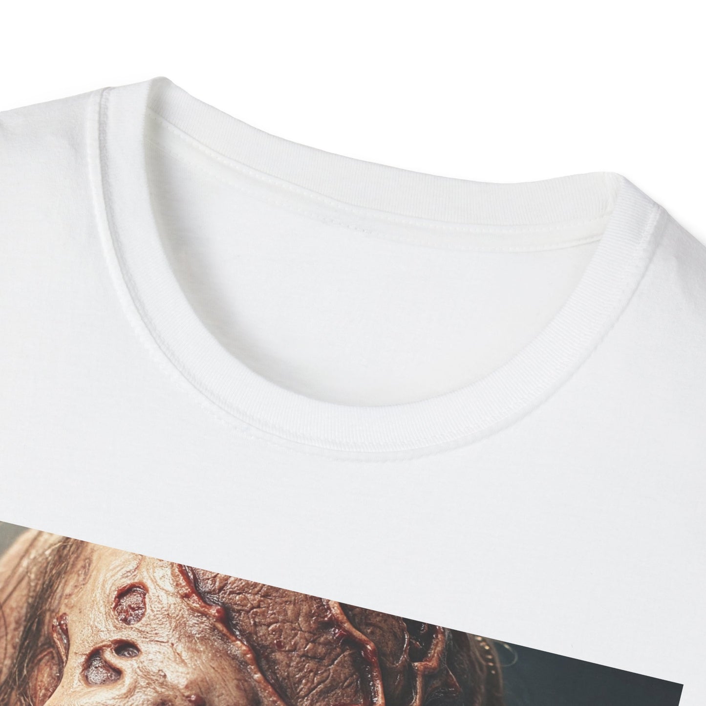 Apocalyptic Portrait Tee: A Vision of Decay