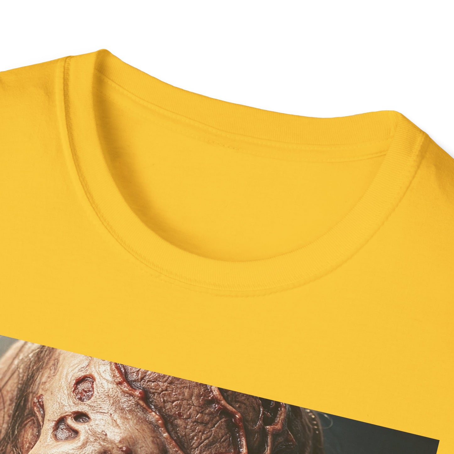 Apocalyptic Portrait Tee: A Vision of Decay