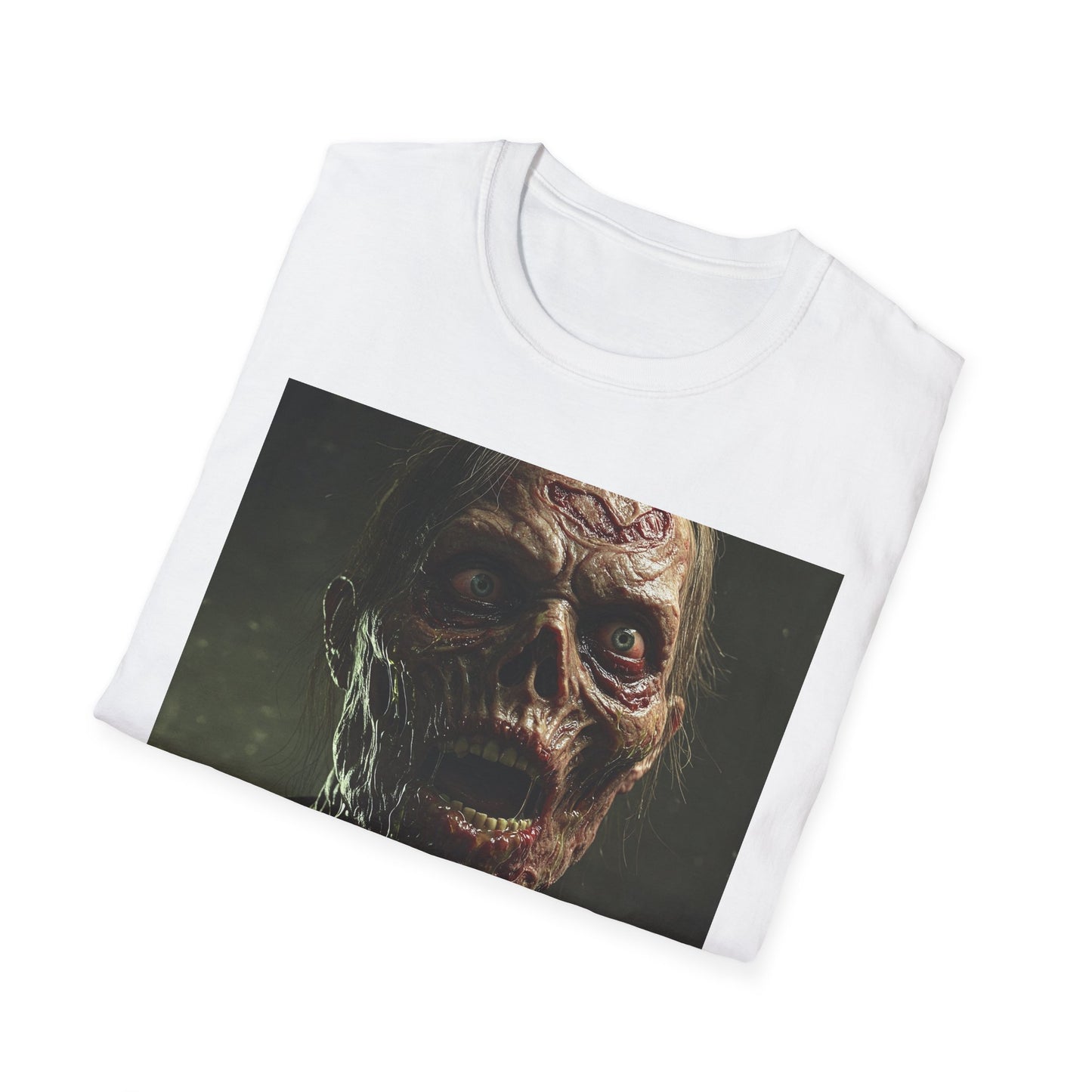 Apocalyptic Portrait Tee: A Vision of Decay