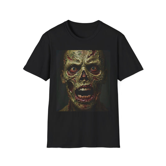 Apocalyptic Portrait Tee: A Vision of Decay