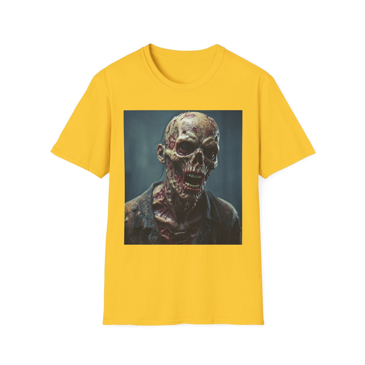 Apocalyptic Portrait Tee: A Vision of Decay