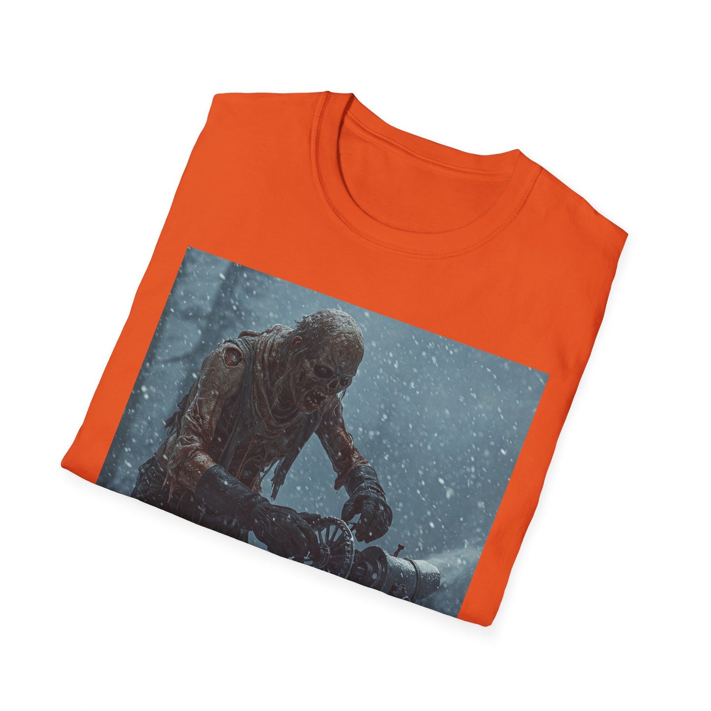 Unisex Softstyle T-Shirt | Snowy Scene Fan Tee