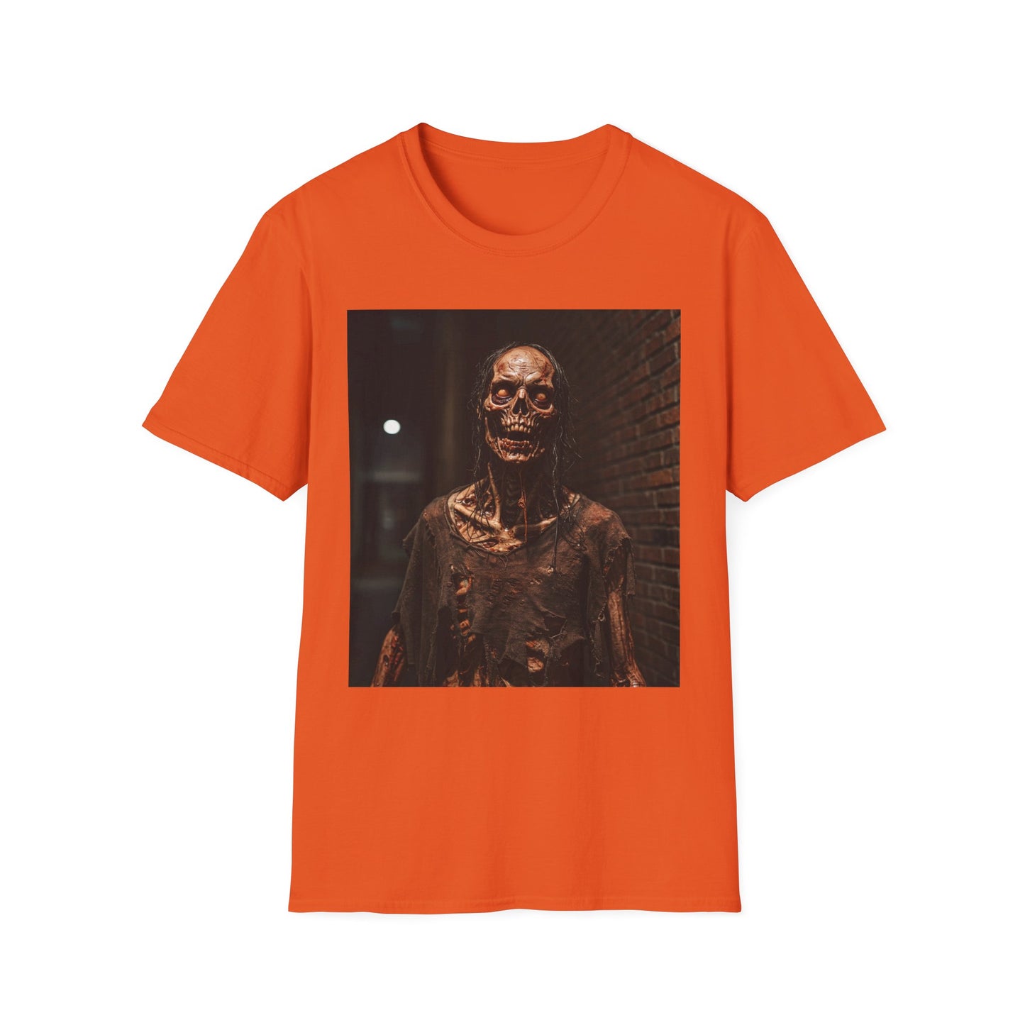 Apocalyptic Portrait Tee: A Vision of Decay