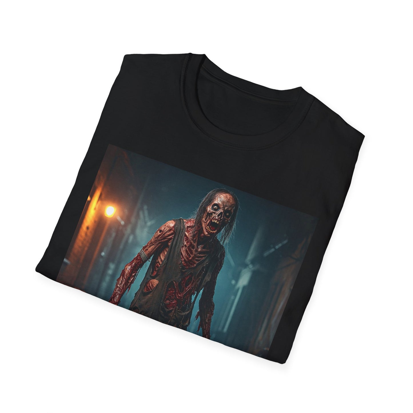 Apocalyptic Portrait Tee: A Vision of Decay