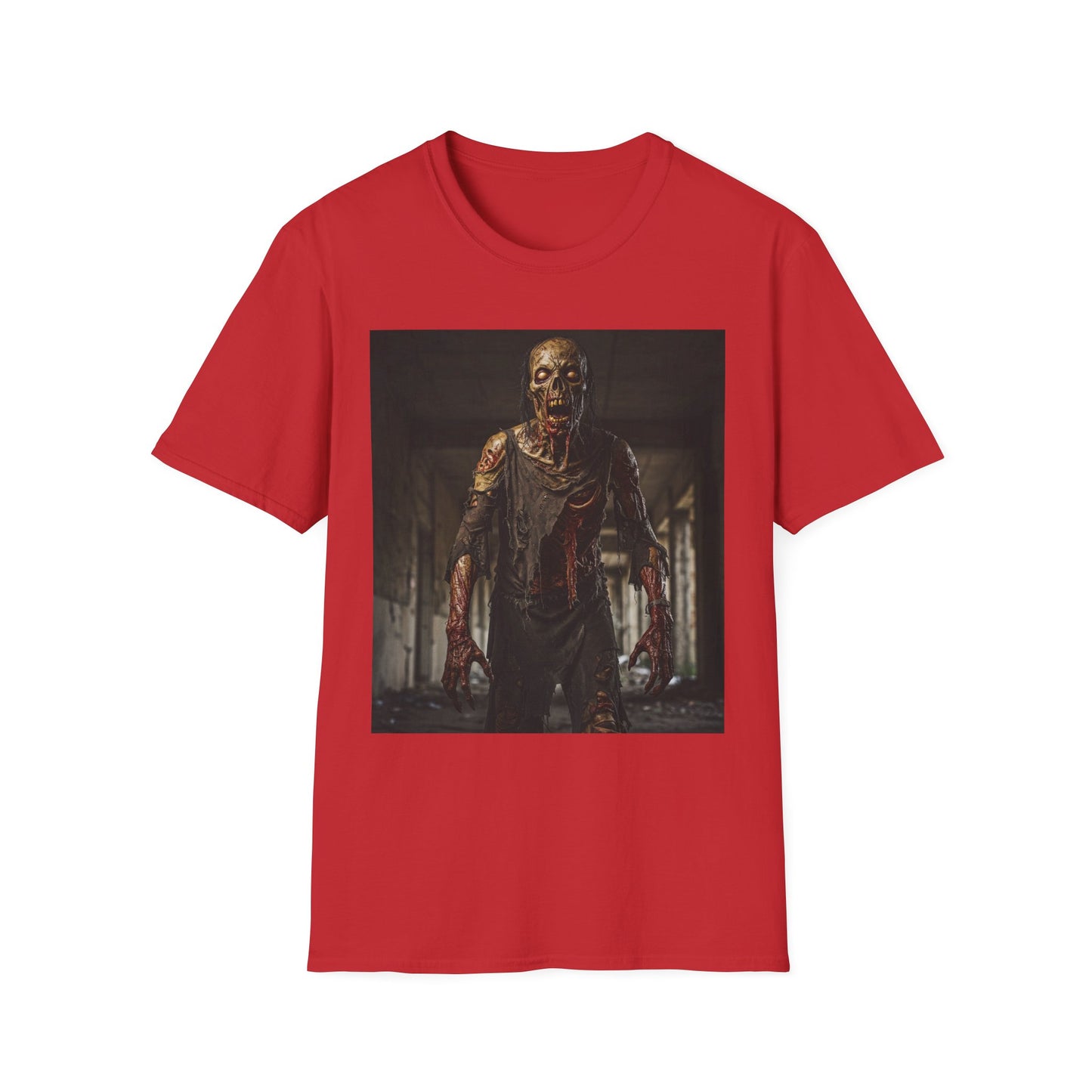 Apocalyptic Portrait Tee: A Vision of Decay