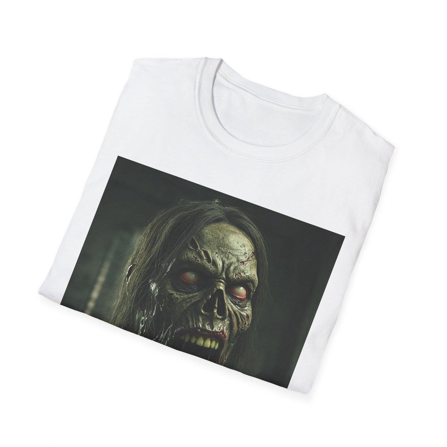 Apocalyptic Portrait Tee: A Vision of Decay