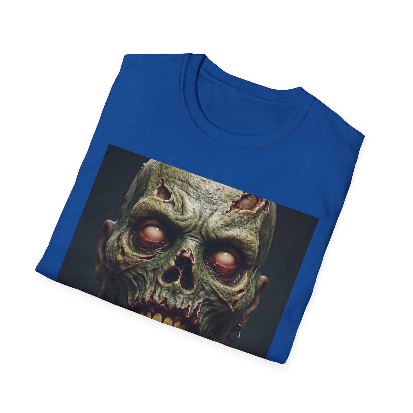 Zombie Apocalypse Apocalyptic Portrait Tee, bold, decaying zombie graphic