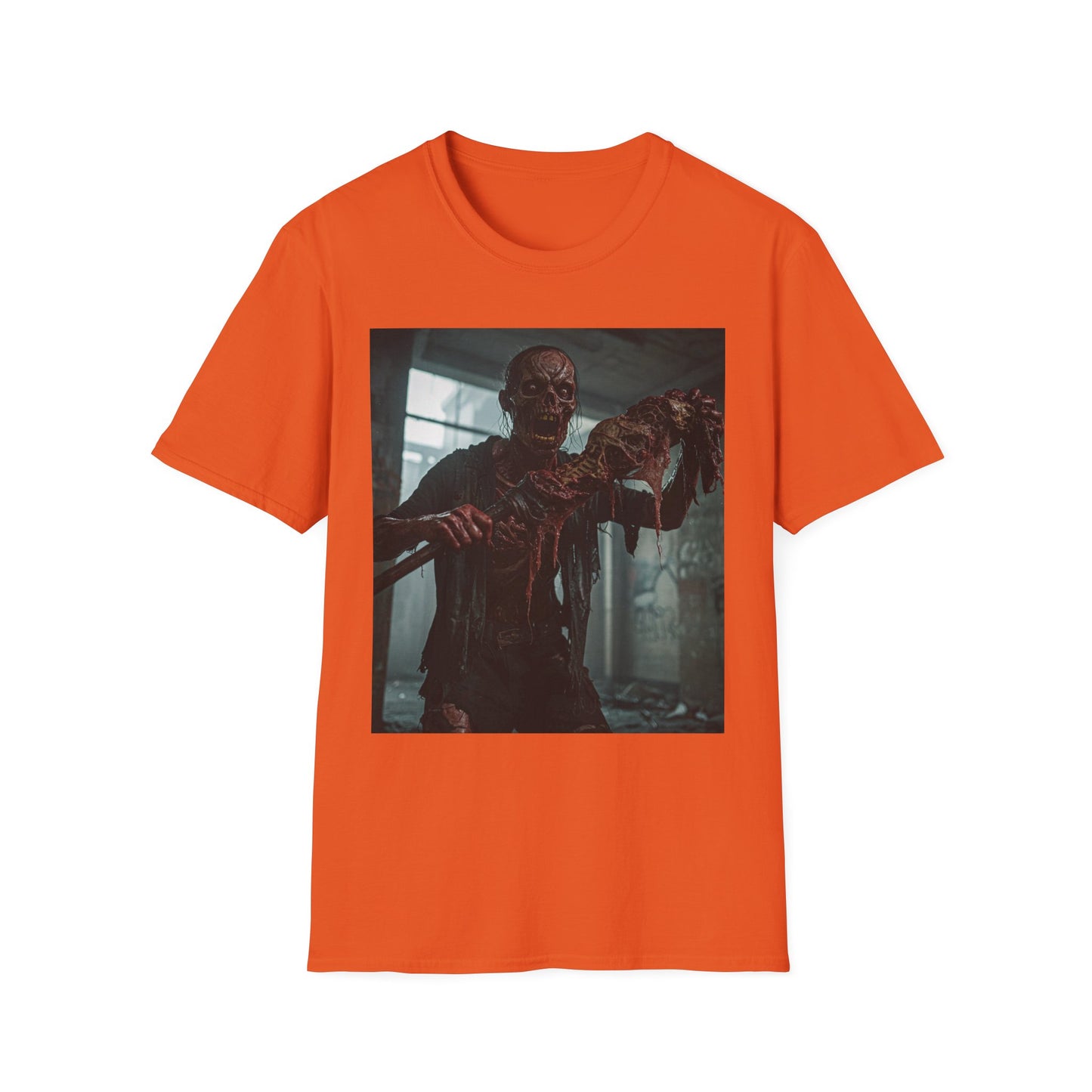 Creepy Zombie Graphic Unisex T-Shirt - Perfect for Halloween & Horror Fans