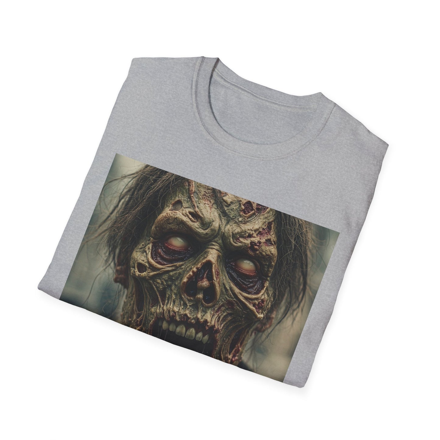 Apocalyptic Portrait Tee: A Vision of Decay