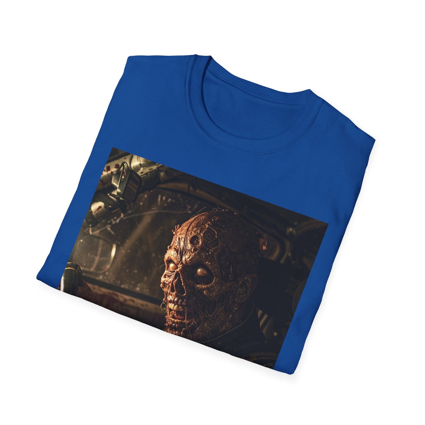 Horror-Inspired Unisex Softstyle T-Shirt - Perfect for Halloween and Movie Buffs