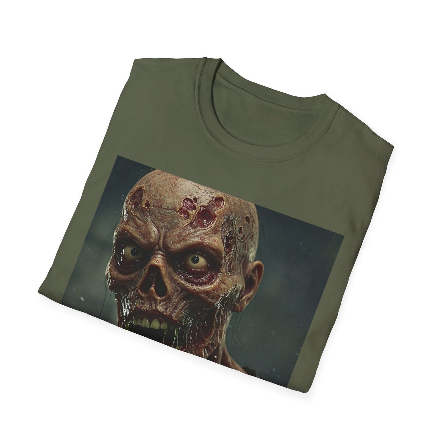 Zombie Graphic T-Shirt - Unisex Horror Tee for Halloween Fans