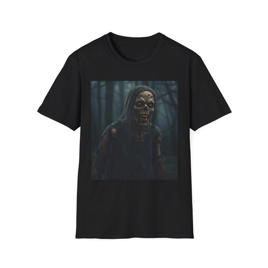 Apocalyptic Portrait Tee: A Vision of Decay