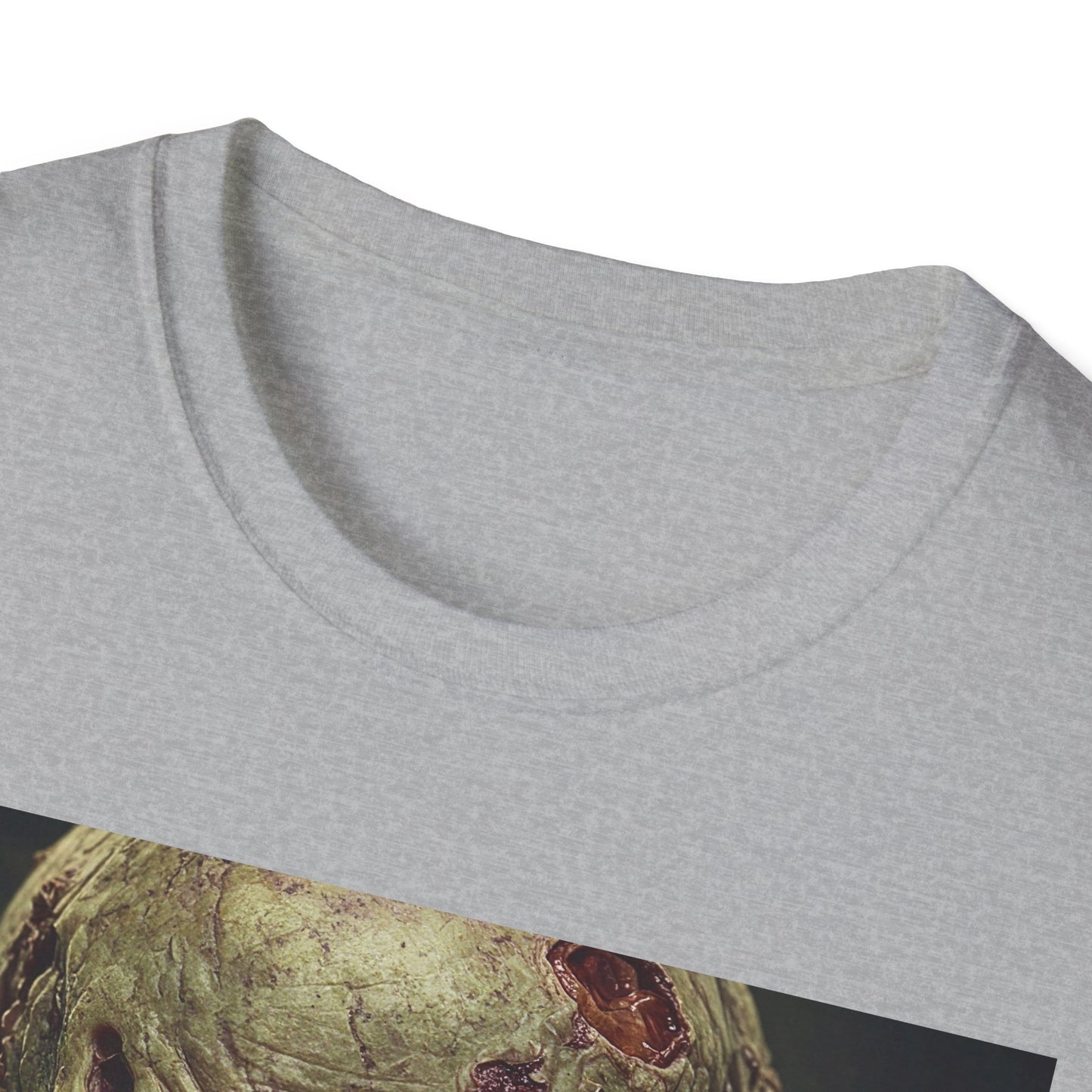 Apocalyptic Portrait Tee: A Vision of Decay