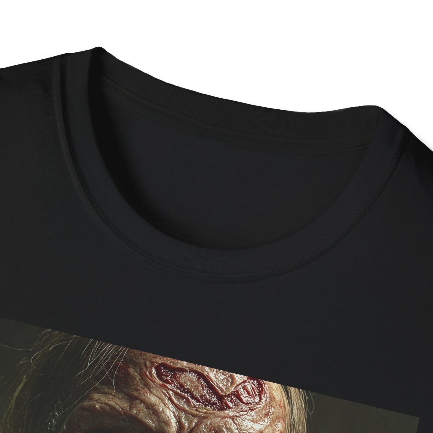 Apocalyptic Portrait Tee: A Vision of Decay