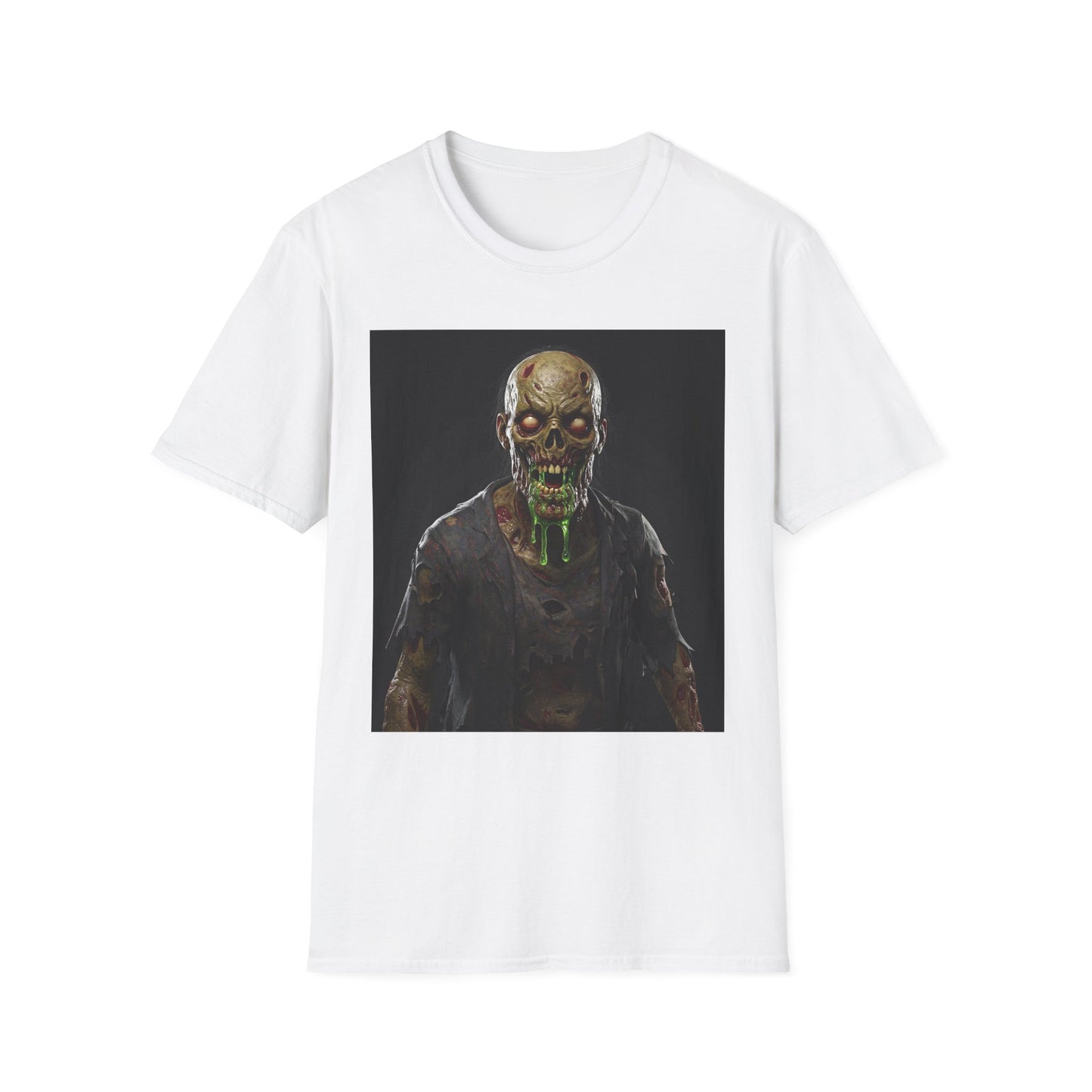 Apocalyptic Portrait Tee: A Vision of Decay