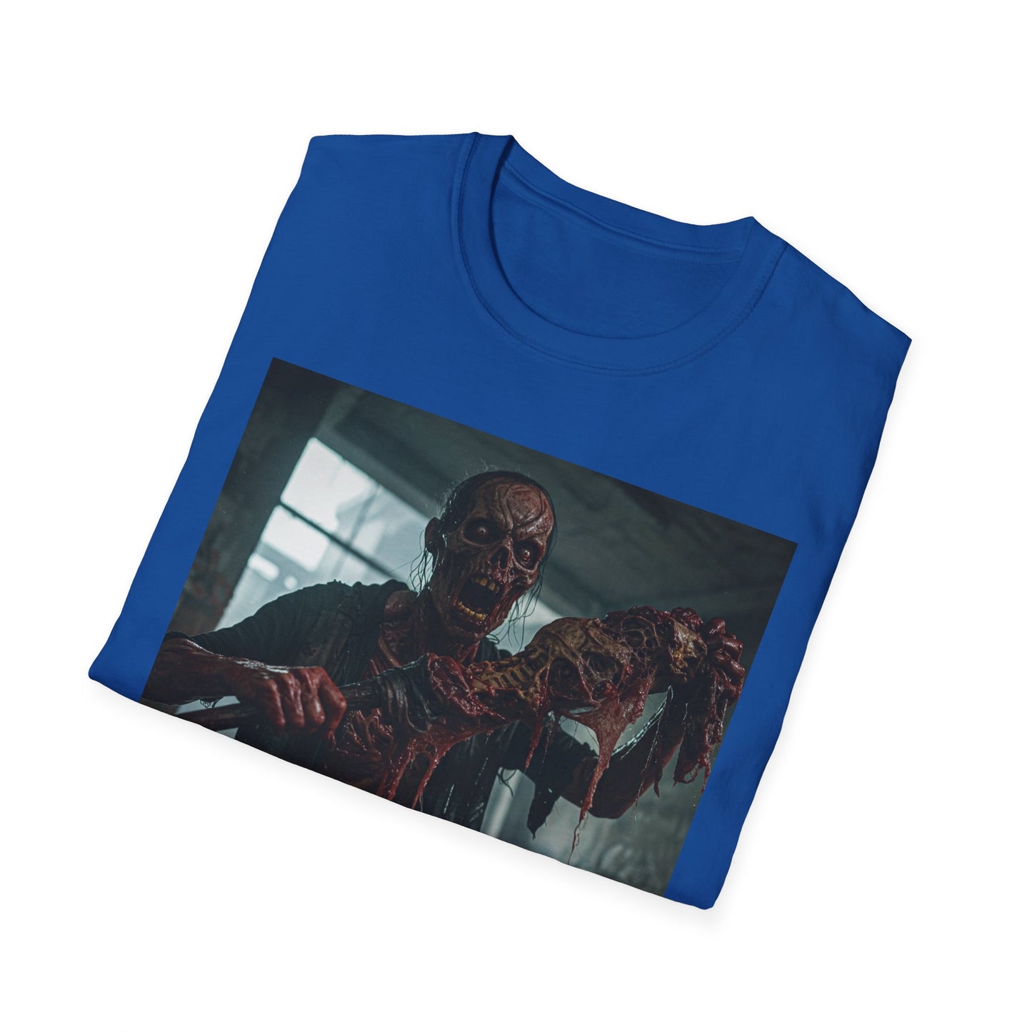 Creepy Zombie Graphic Unisex T-Shirt - Perfect for Halloween & Horror Fans