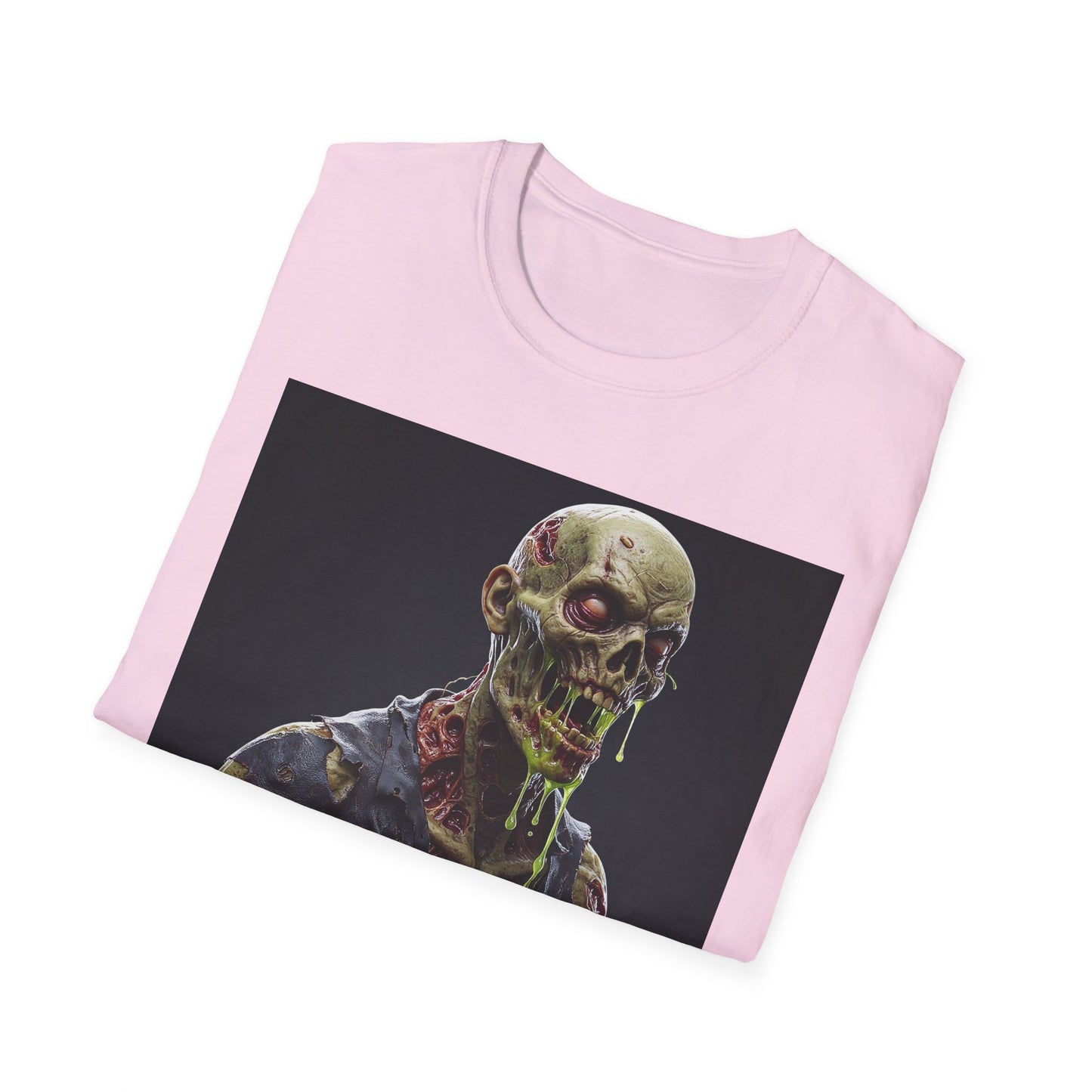 Zombie Apocalypse Unisex Softstyle T-Shirt - Perfect for Halloween and Horror Fans