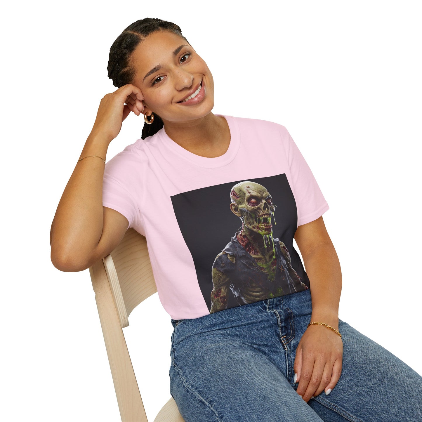 Zombie Apocalypse Unisex Softstyle T-Shirt - Perfect for Halloween and Horror Fans