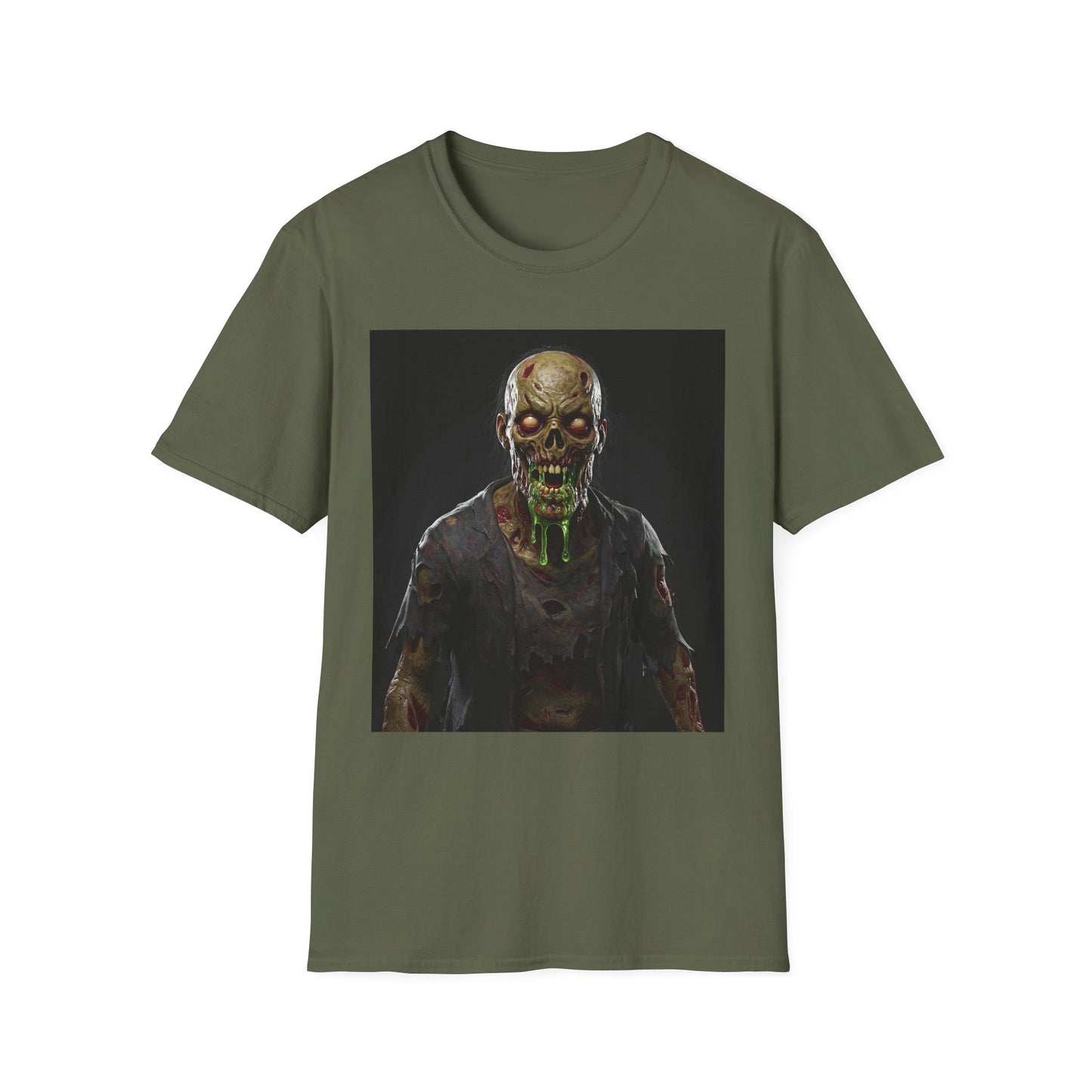 Apocalyptic Portrait Tee: A Vision of Decay