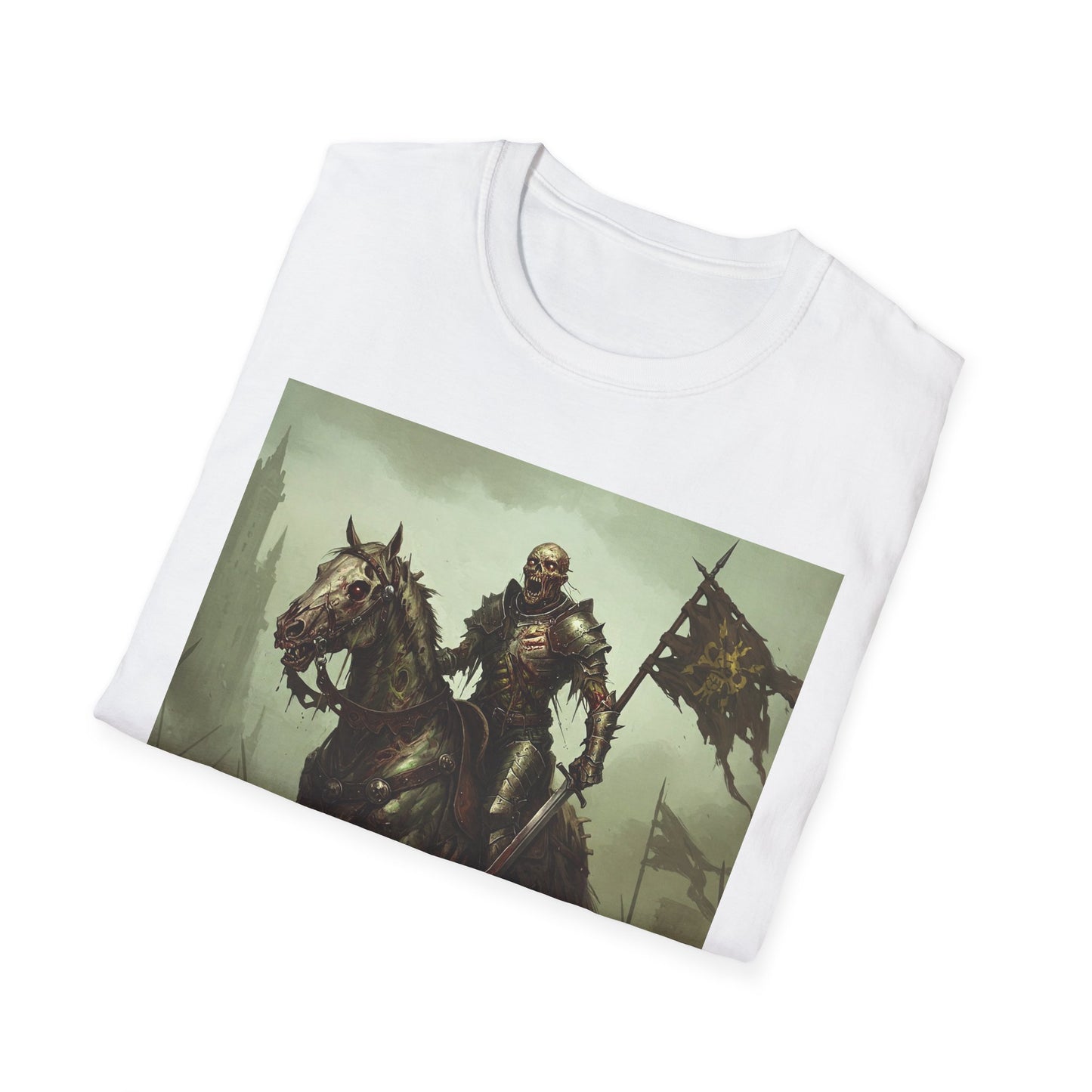 Epic Knight Riding T-Shirt - Unisex Fantasy Graphic Tee