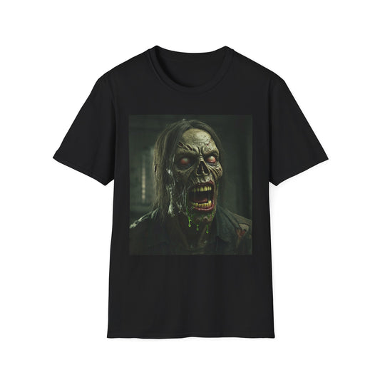 Apocalyptic Portrait Tee: A Vision of Decay