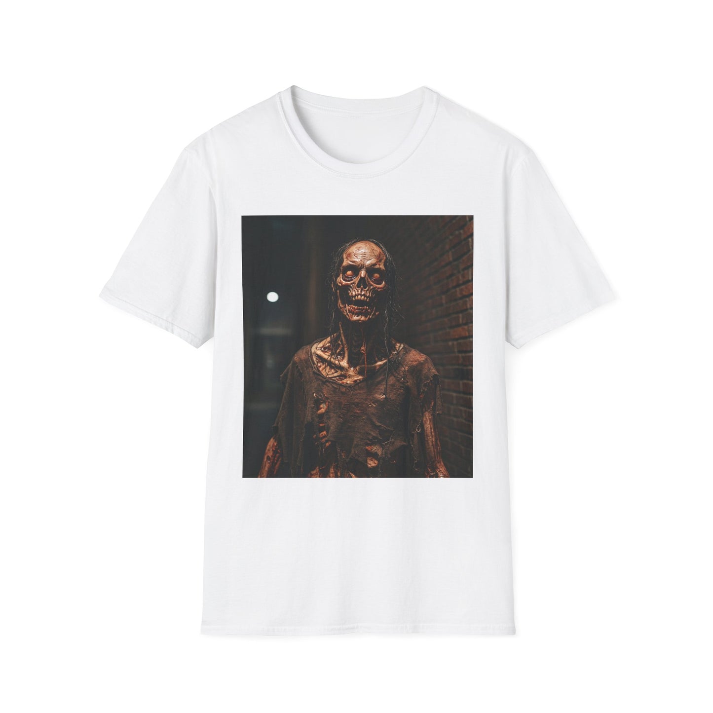 Apocalyptic Portrait Tee: A Vision of Decay