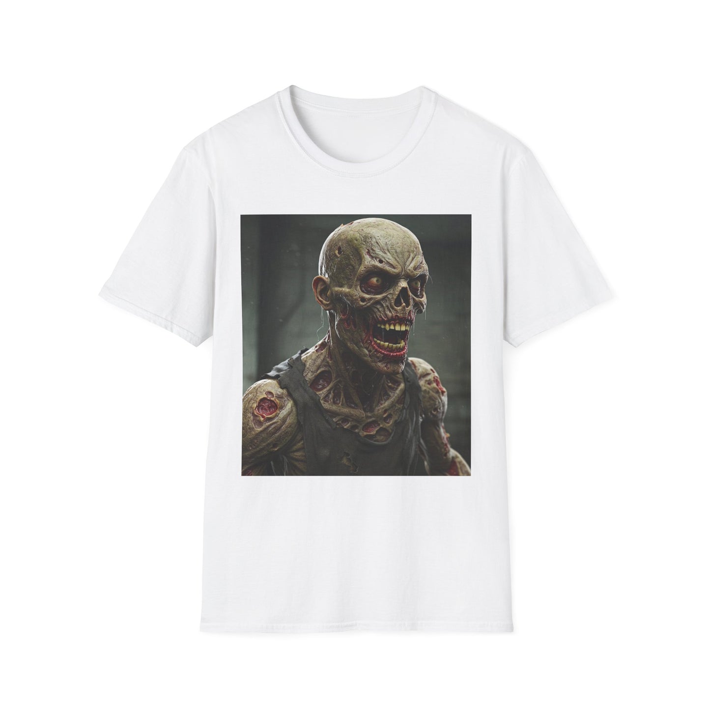 Apocalyptic Portrait Tee: A Vision of Decay