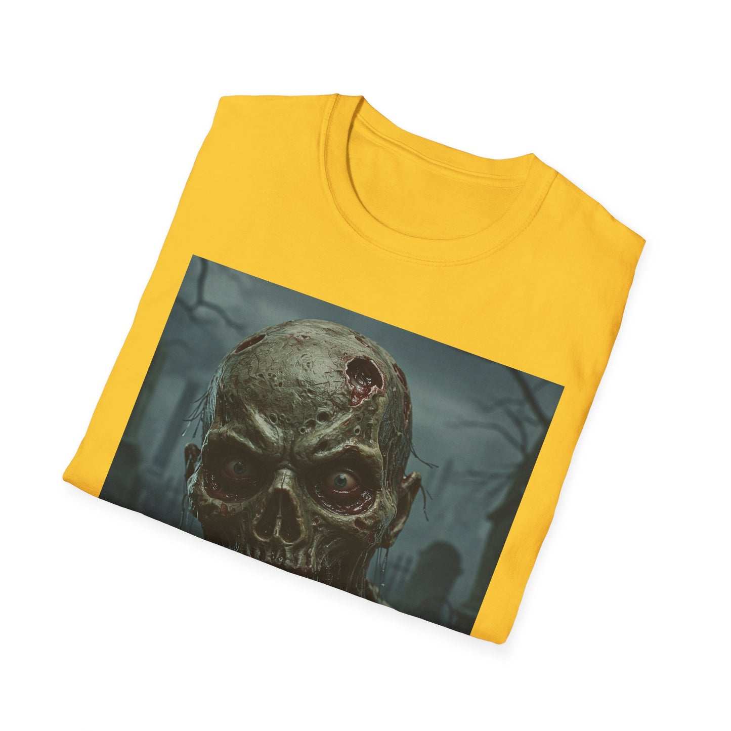 Apocalyptic Portrait Tee: A Vision of Decay