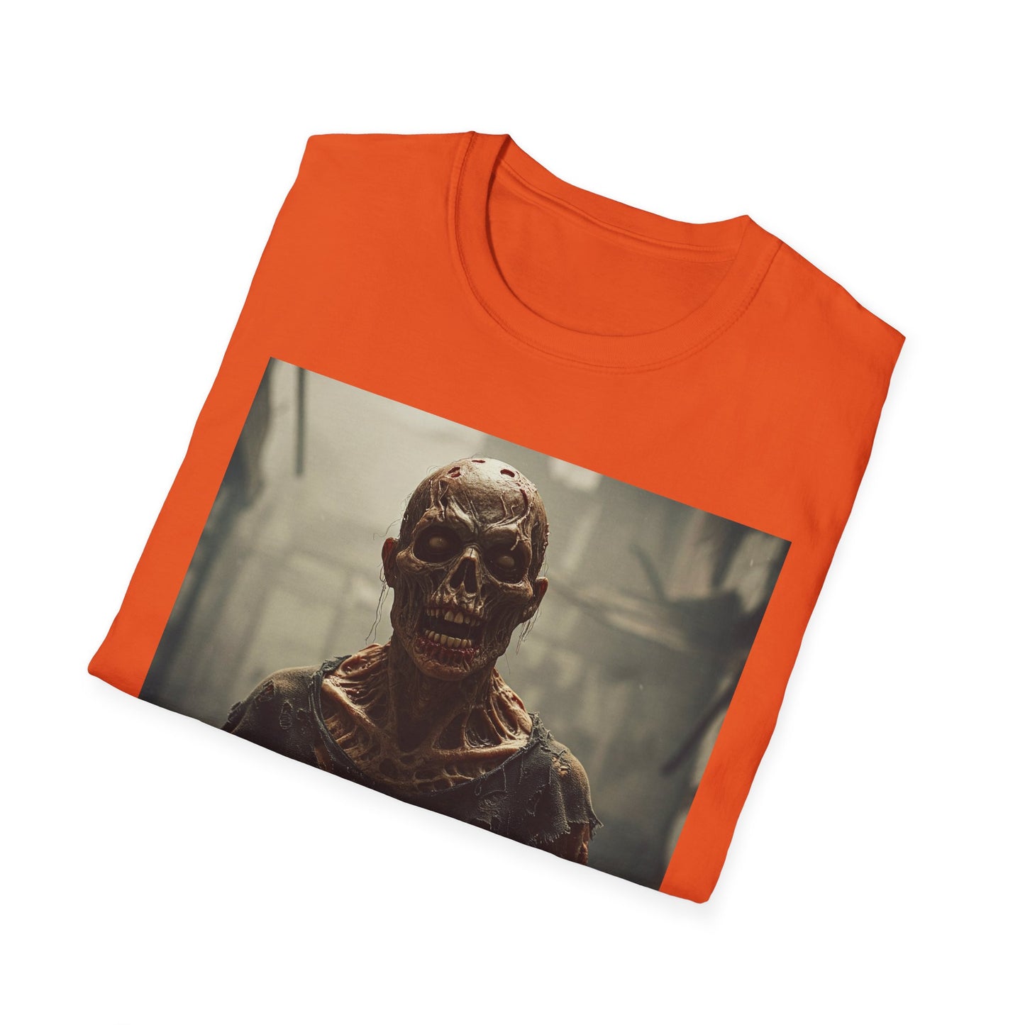 Apocalyptic Portrait Tee: A Vision of Decay