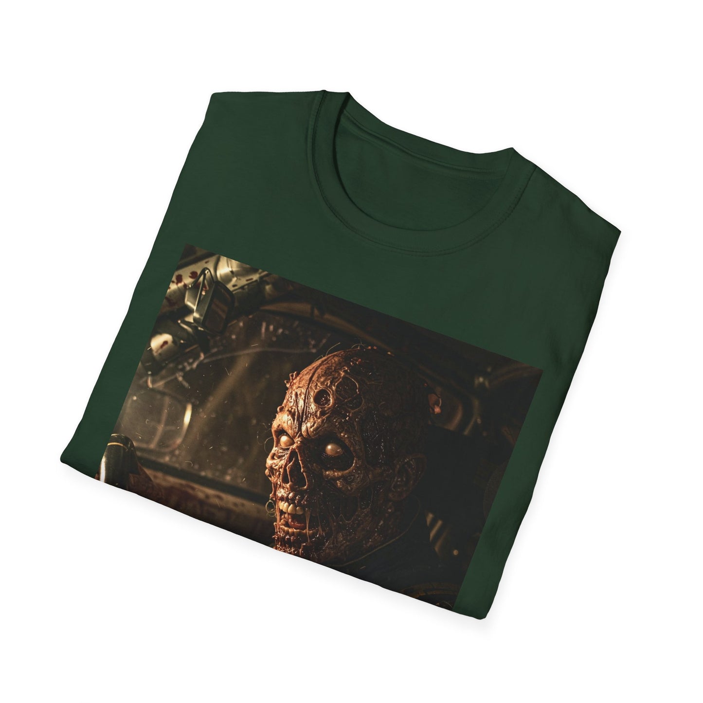 Horror-Inspired Unisex Softstyle T-Shirt - Perfect for Halloween and Movie Buffs