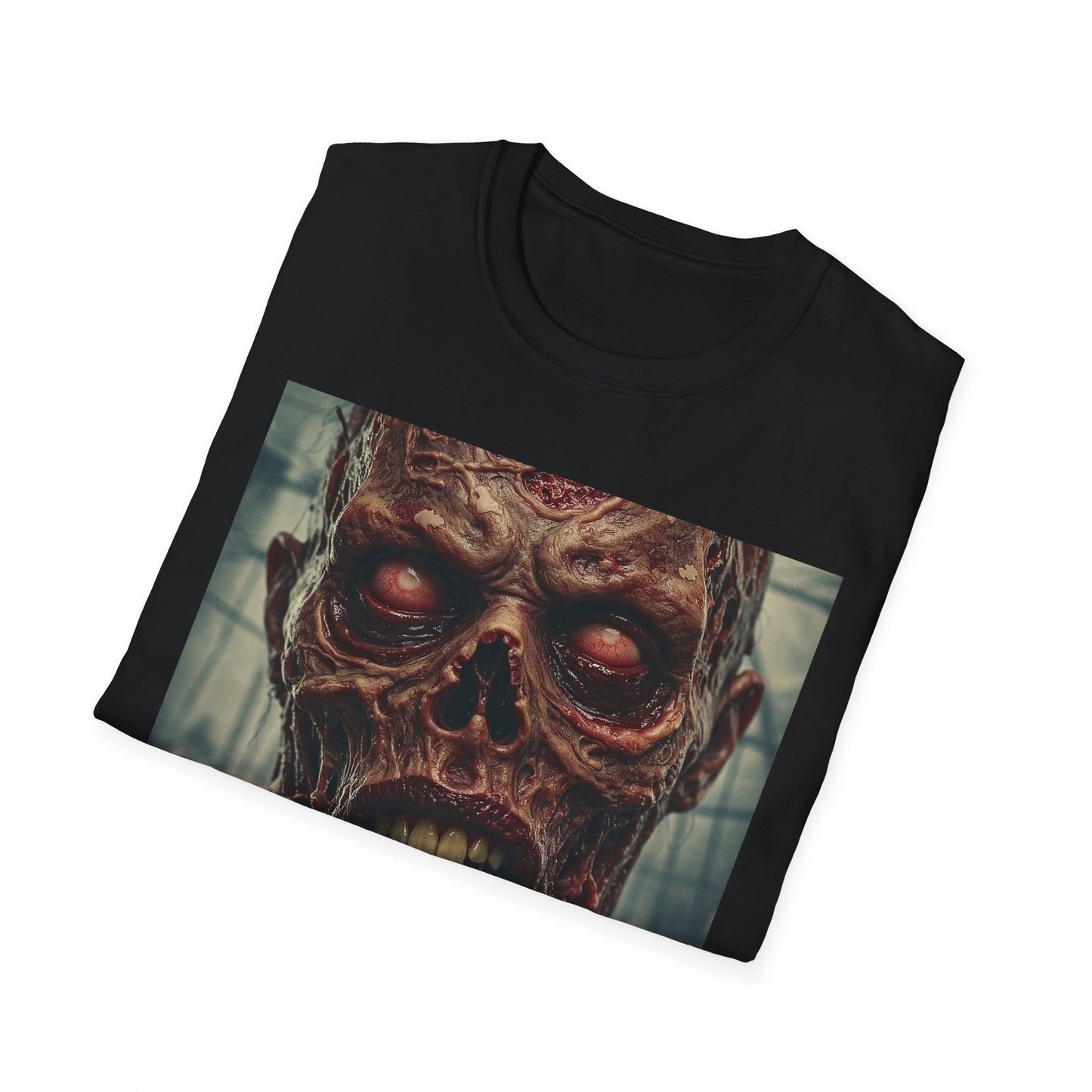 Apocalyptic Portrait Tee: A Vision of Decay