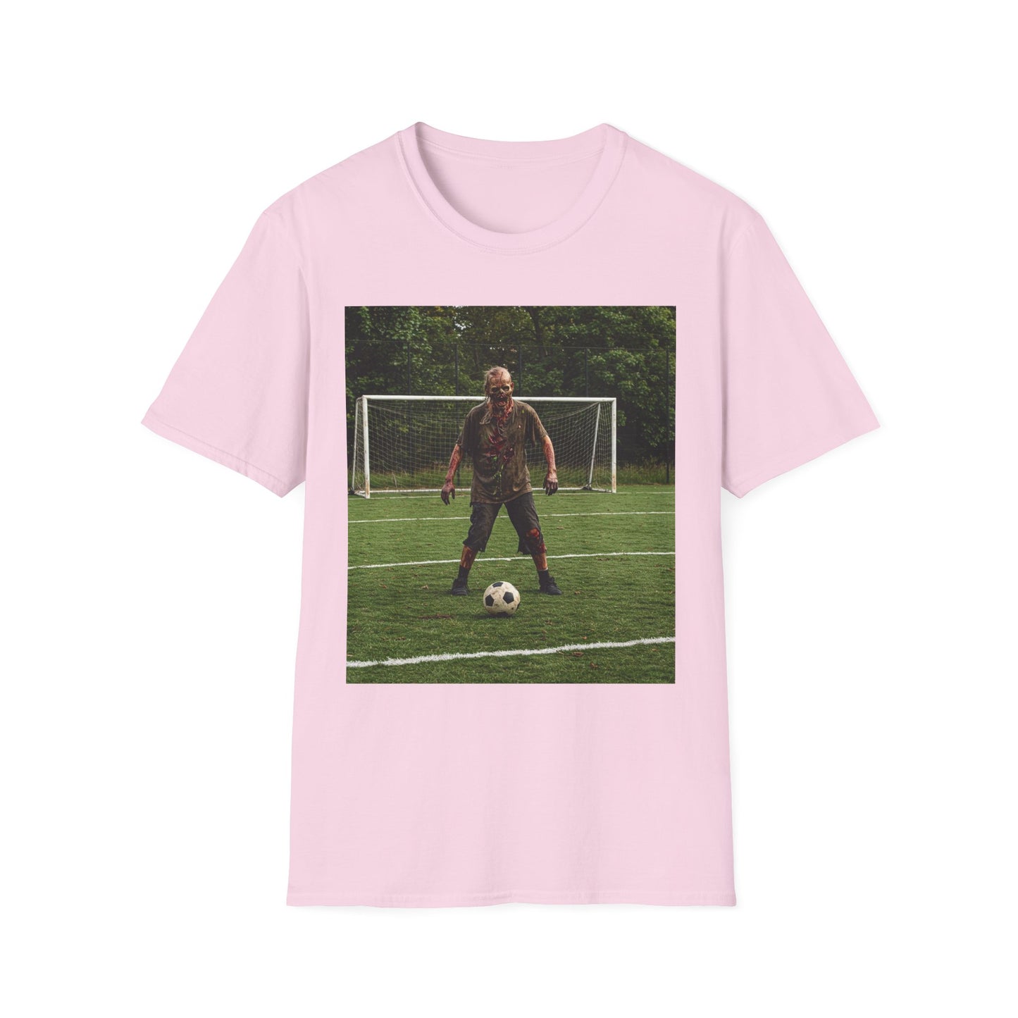 Soccer Themed Unisex Softstyle T-Shirt - Perfect for Sports Lovers