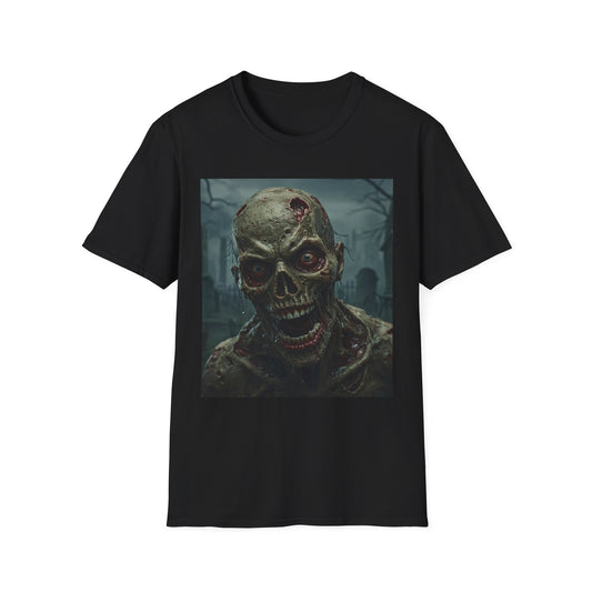 Apocalyptic Portrait Tee: A Vision of Decay