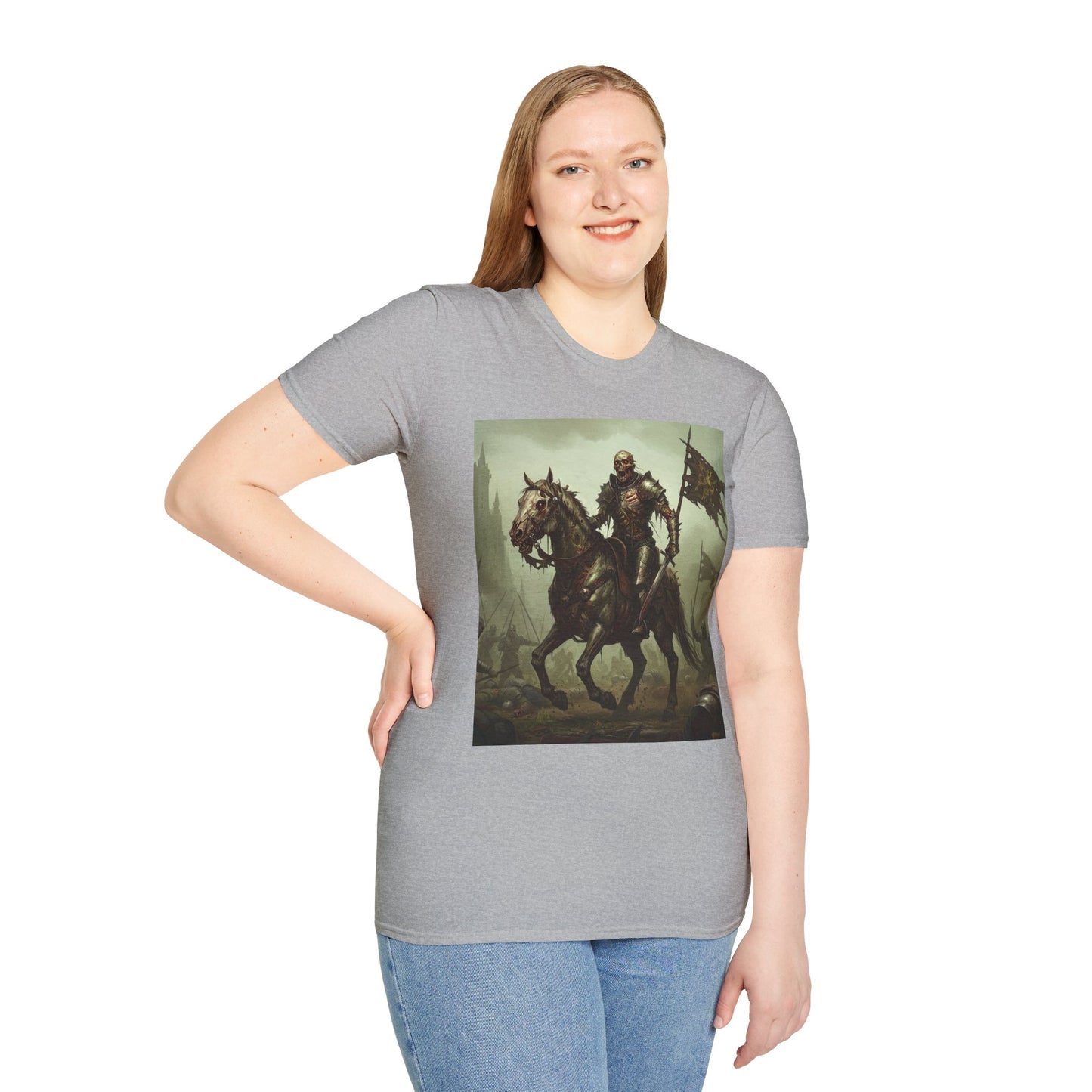 Epic Knight Riding T-Shirt - Unisex Fantasy Graphic Tee