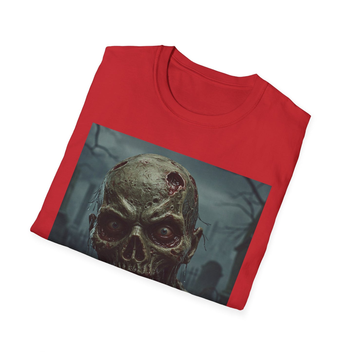 Apocalyptic Portrait Tee: A Vision of Decay