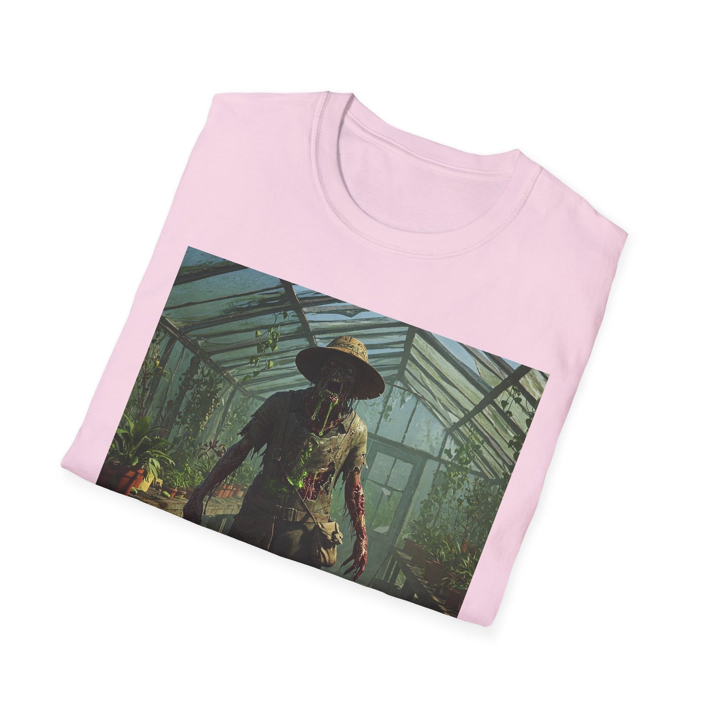 Unisex Softstyle T-Shirt - Gothic Scarecrow Graphic Tee