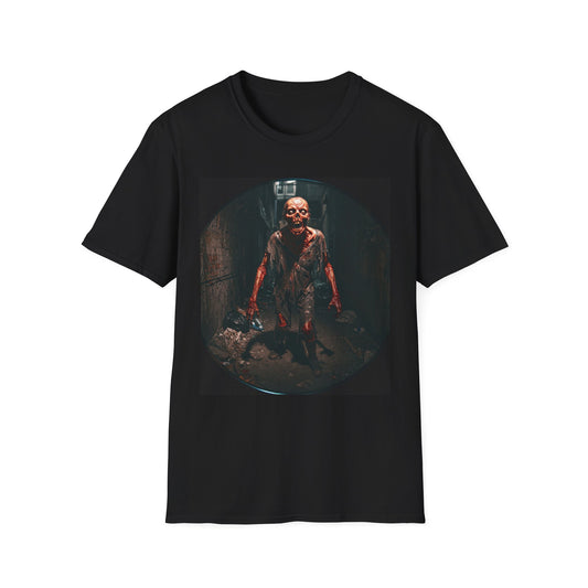 Apocalyptic Portrait Tee: A Vision of Decay