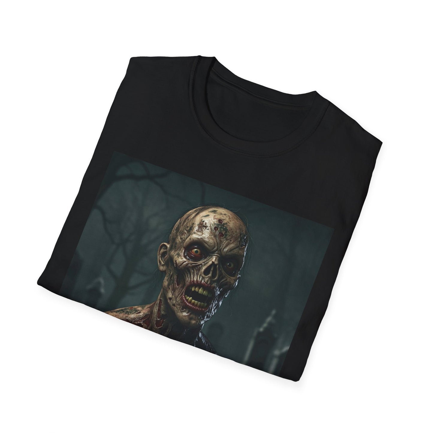 Apocalyptic Portrait Tee: A Vision of Decay