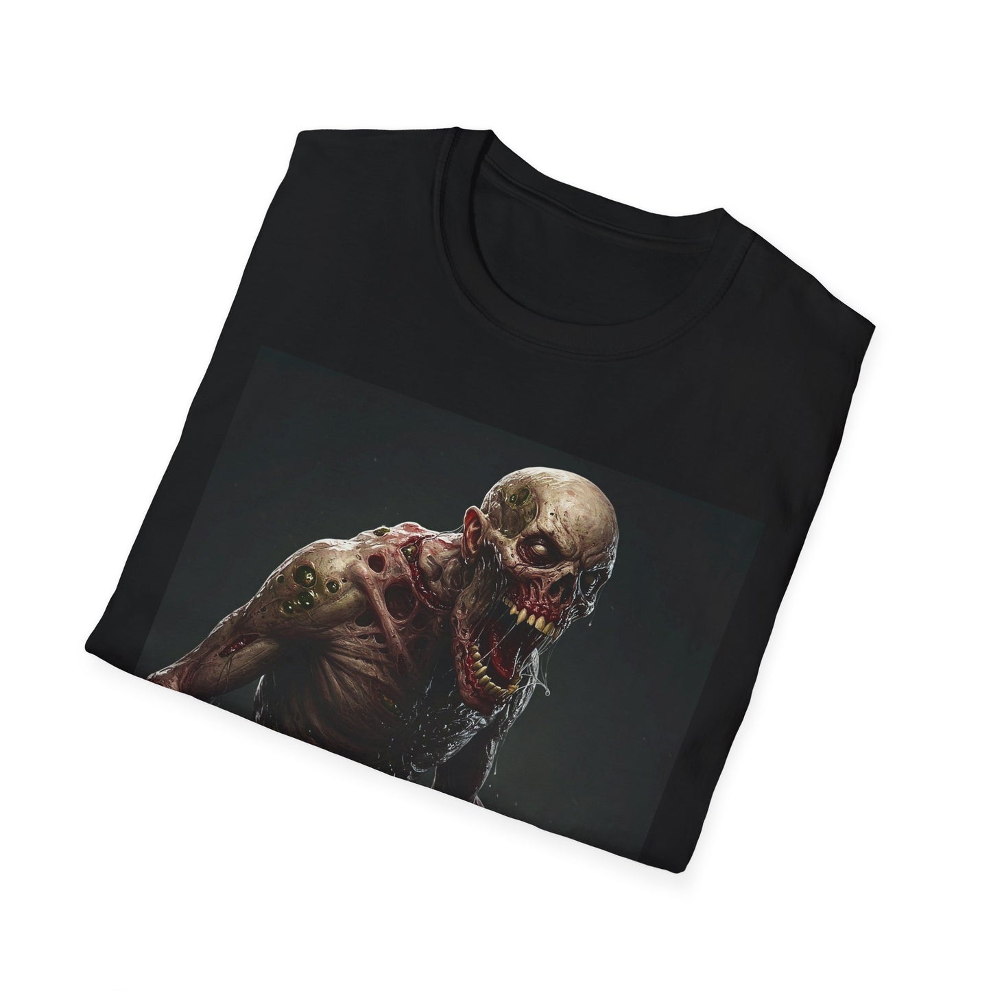 Creepy Horror Apocalyptic Portrait Tee: A Vision of Decay