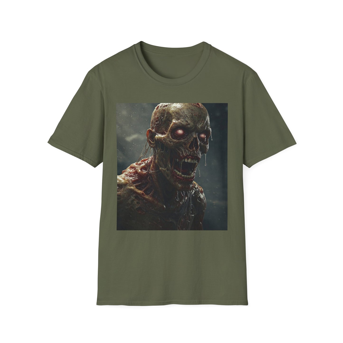 Zombie Graphic Unisex T-Shirt - Perfect for Halloween and Horror Fans