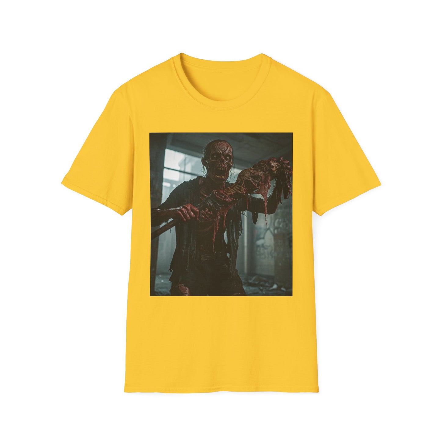 Creepy Zombie Graphic Unisex T-Shirt - Perfect for Halloween & Horror Fans