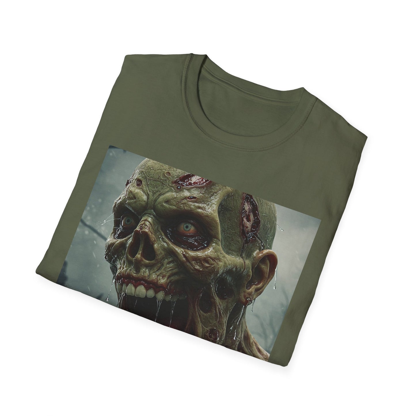 Apocalyptic Portrait Tee: A Vision of Decay