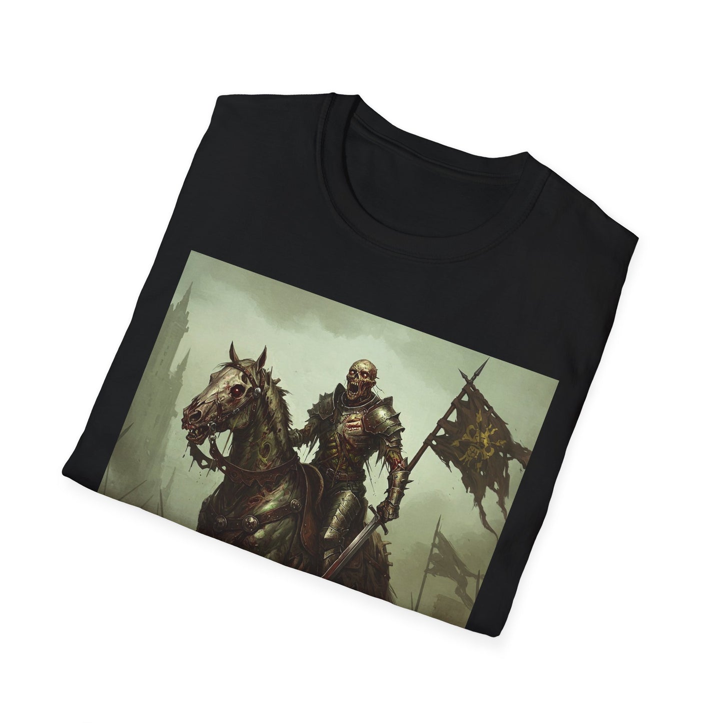 Epic Knight Riding T-Shirt - Unisex Fantasy Graphic Tee