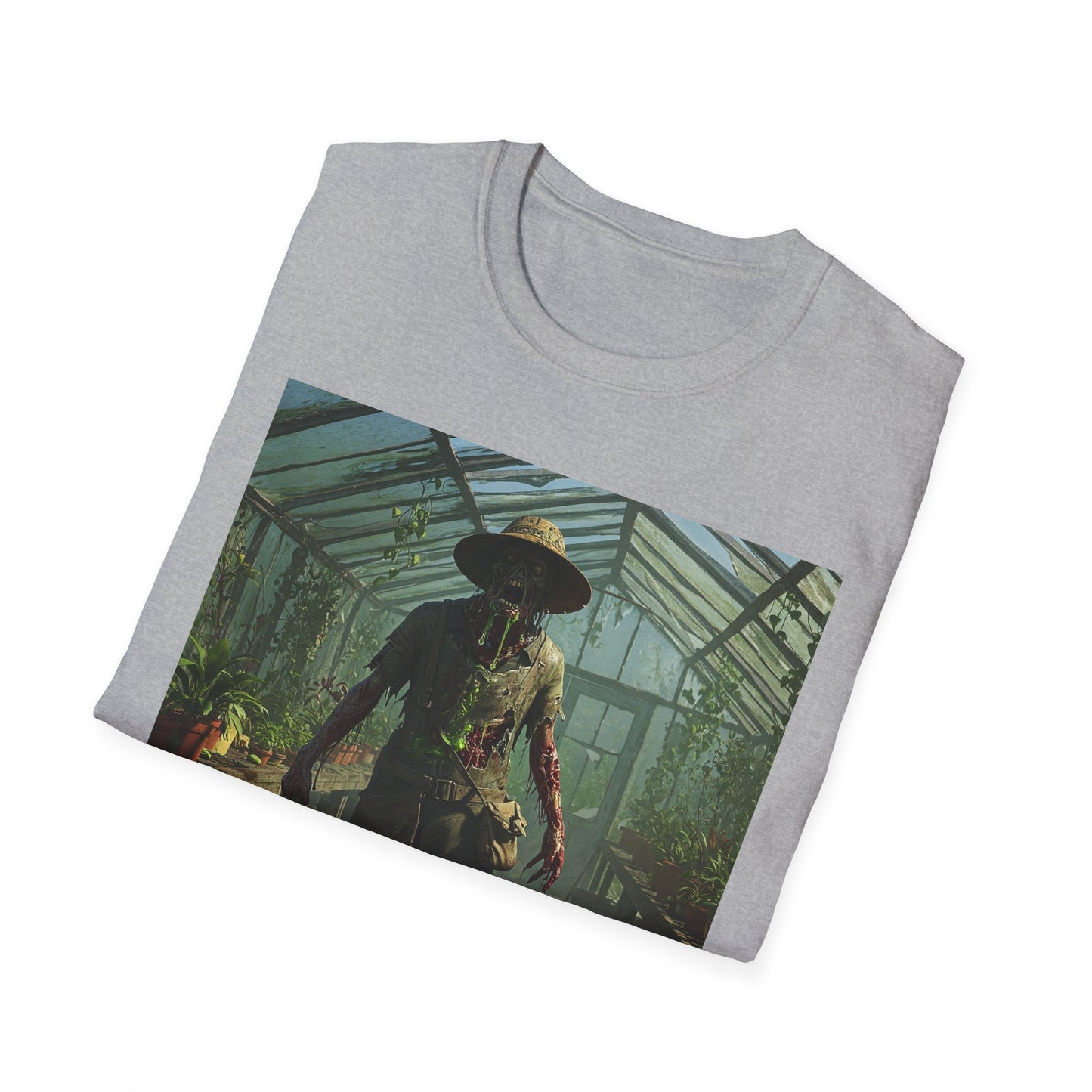 Unisex Softstyle T-Shirt - Gothic Scarecrow Graphic Tee