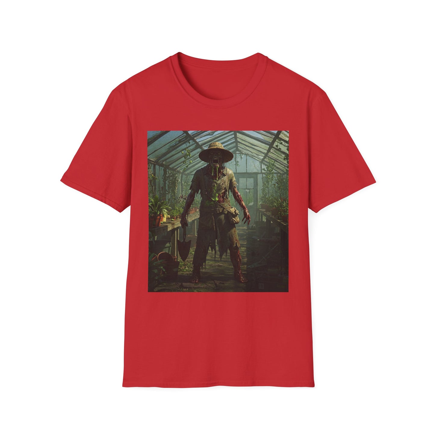 Unisex Softstyle T-Shirt - Gothic Scarecrow Graphic Tee