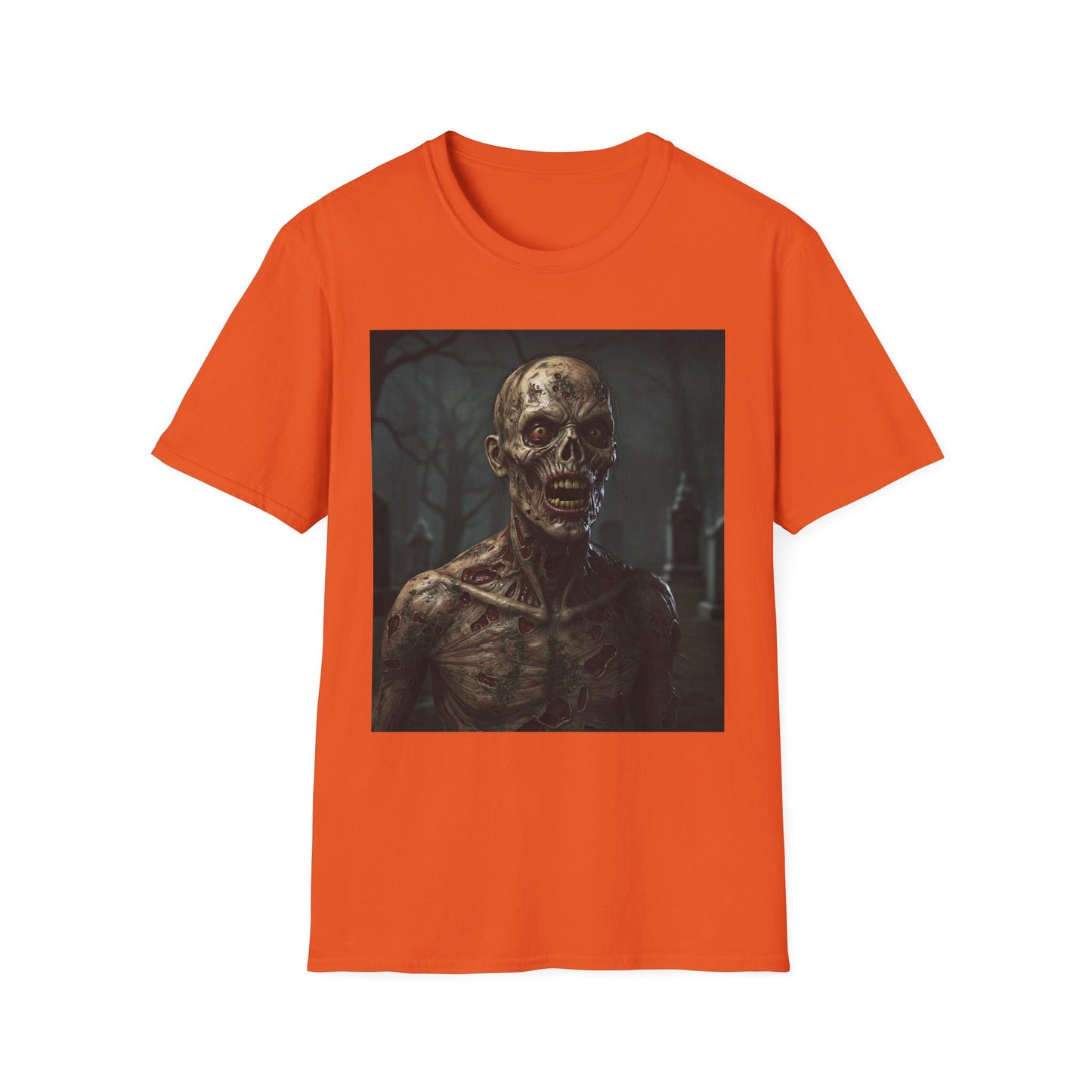 Apocalyptic Portrait Tee: A Vision of Decay