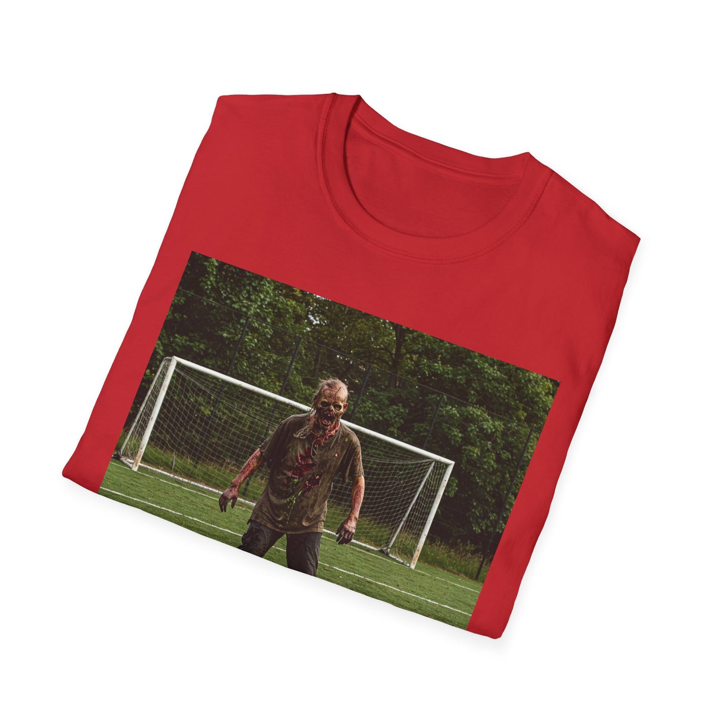 Soccer Themed Unisex Softstyle T-Shirt - Perfect for Sports Lovers