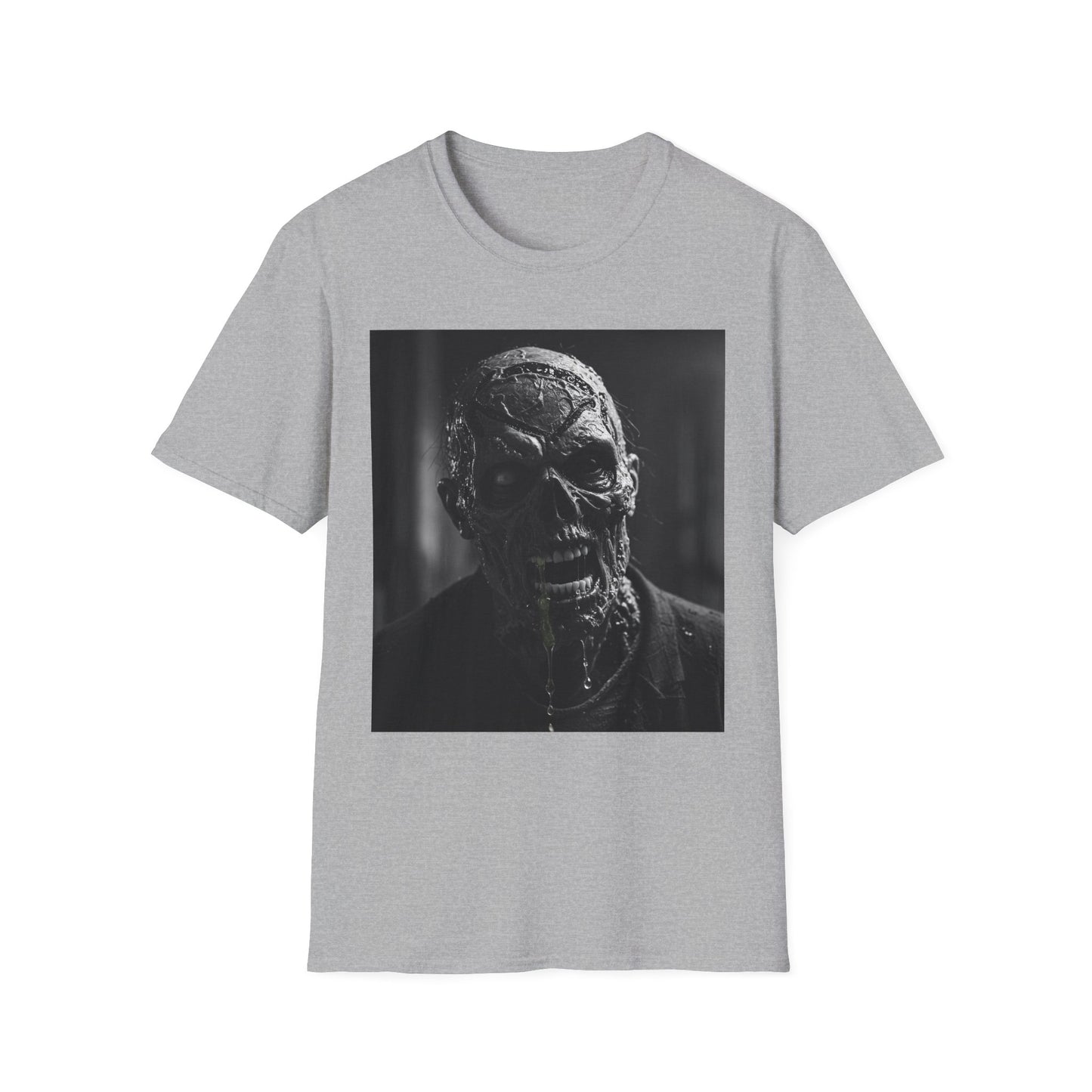 Apocalyptic Portrait Tee: A Vision of Decay